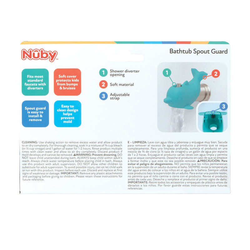 Nuby Bathtub Safety Spout Guard, Dolphin - NewNest Australia