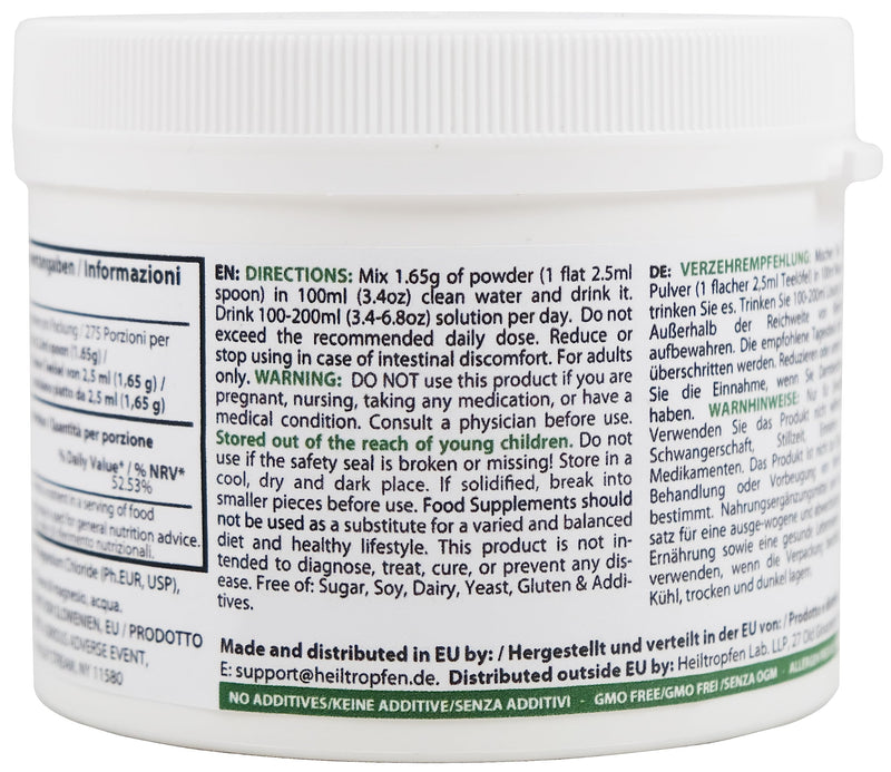 Magnesium chloride hexahydrate 454g | Pharmaceutical Grade Ingredients | Magnesium Chloride Powder MgCl2 | Healing Drops® Unlimited 454 g (pack of 1) - NewNest Australia