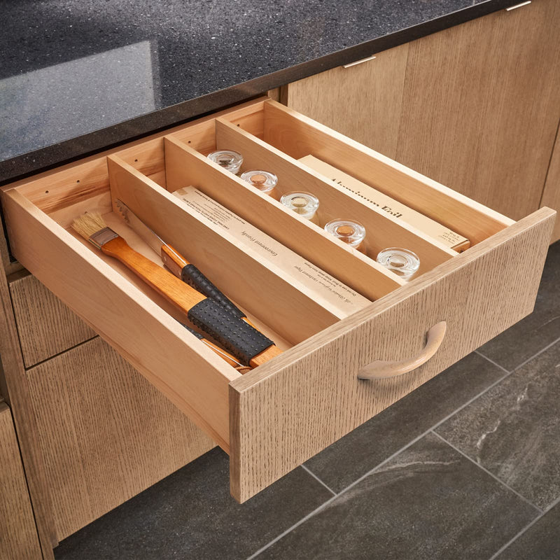 Uenhoy 10 Pcs Wooden Drawer Pulls Handles Solid Wood Handles for Kitchen Cabinets and Drawers - 3-3/4" Length, 2-1/2” Hole Spacing 2 1/2" Hole Center - NewNest Australia