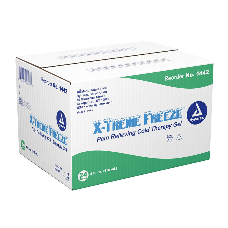 Dynarex X-treme Freeze Pain Relieving Cold Therapy Gel 4oz. Tube 1442 1 - NewNest Australia