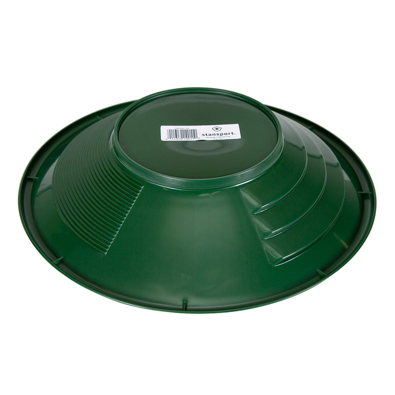 Stansport Deluxe Gold Pan, 14"" x 3""", Green, one Size - NewNest Australia