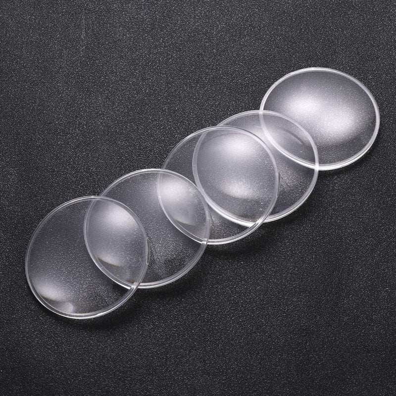 Hemobllo Optical 3D Lens for Magnifier - 20 Pcs 42mm Diameter Double Convex Lenses 68mm Focal Lengths Biconvex Lens Magnifying Glass Lens Optical Plastic PMMA Lens - NewNest Australia