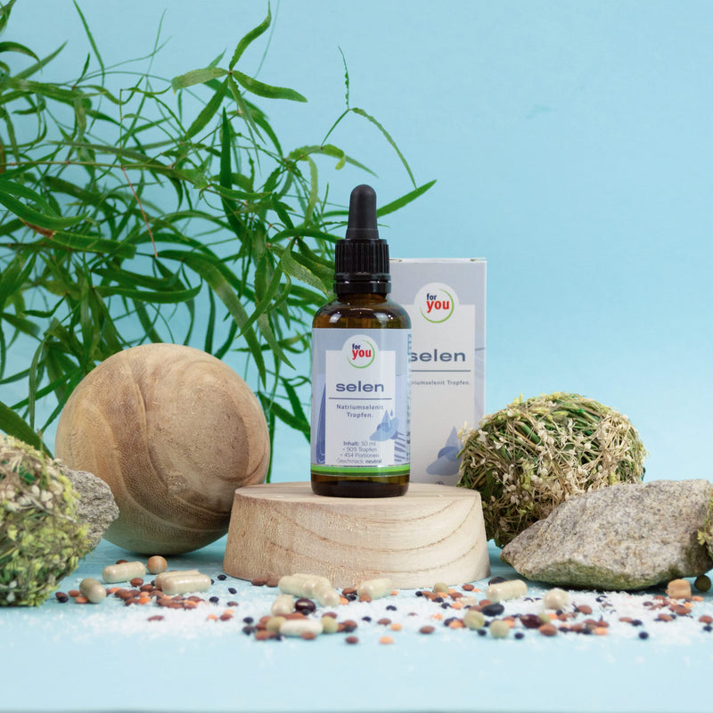 selenium drops | With lactic acid for ideal absorption | 200µg sodium selenite of which 100µg bioactive selenium per 2 drops - high bioactivity | Laboratory-tested premium active ingredient - NewNest Australia
