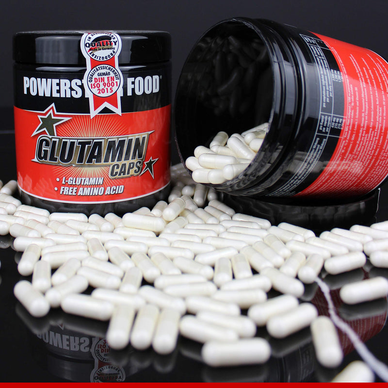 Glutamine Caps, 300 Capsules, High Dose, 6,800 Mg Per Serving, Semi-Essential Amino Acid, 100% Pure L-Glutamine For Muscle Building And Regeneration, Laboratory-Tested Pharmaceutical Quality, Made In - NewNest Australia
