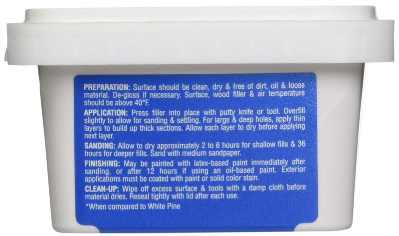 DAP 211442 Plastic Latex Based Wood Filler, 16 Oz, Natural, 2-6 Hr, 1 Pack - NewNest Australia