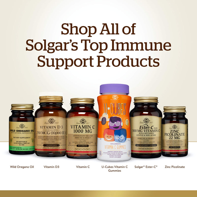 Solgar Zinc Citrate 30 mg, 100 Vegetable Capsules - Zinc for Healthy Skin, Taste & Vision - Immune System & Antioxidant Support - Citrate Form for Optimal Absorption - Non GMO, Vegan - 100 Servings - NewNest Australia