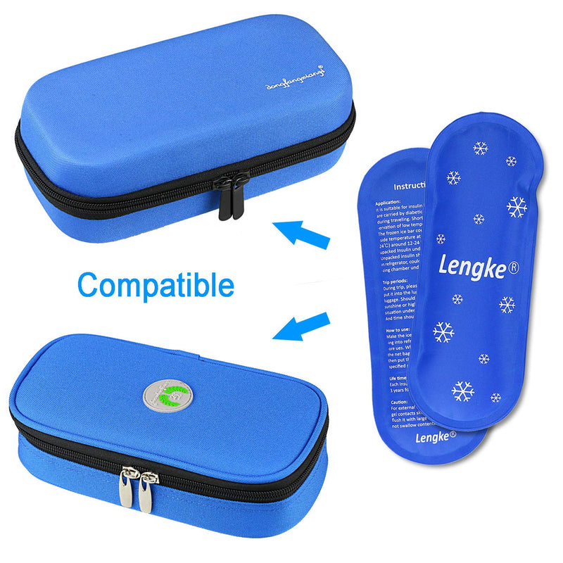 YOUSHARES Ice Pack for Insulin Cooler Bag Travel Bag - Reusable Ice Pack for Insulin Cooler Bag for Diabetics (4 Packs) Ice Pacl 4 Pc - NewNest Australia