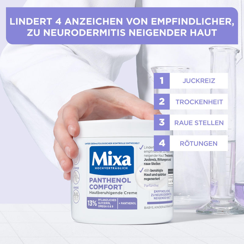 Mixa Panthenol Comfort care set for body body cream - NewNest Australia