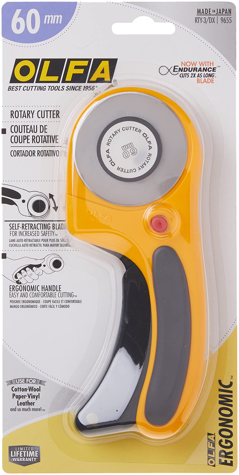 Olfa Deluxe Rotary Cutter (60mm) - NewNest Australia