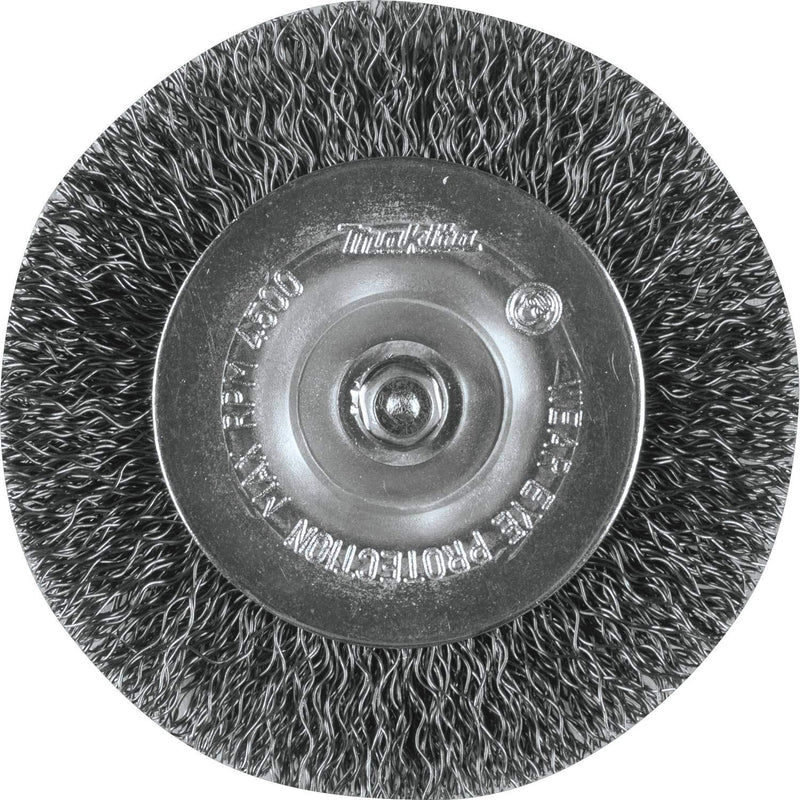 Makita B-63074 3" Crimped Wire Wheel, 1/4" Hex Shank - NewNest Australia