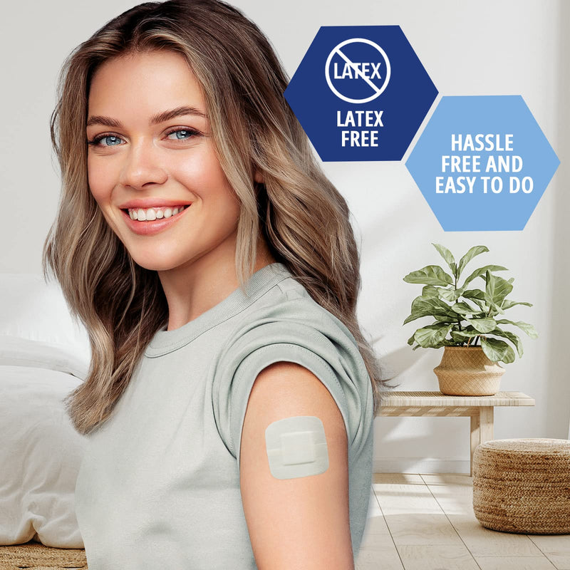 Med PRIDE 4inch x 4inch Bordered Gauze-Island Dressing| 25 Pack-Individually Packed Pouches| Wound Dressing with Adhesive, Breathable Borders| Sterile & Highly Absorbent| Latex-Free 4'' x 4'' - NewNest Australia