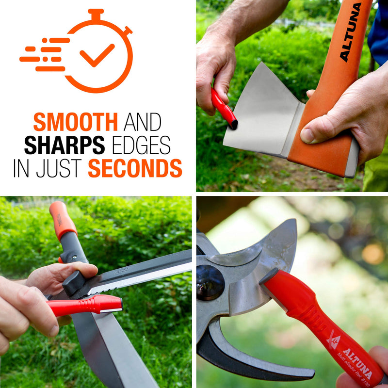 Altuna Pocket Blade Sharpener | Professional Garden Tool for Pruning Shears, Hedge Scissor & Loppers - NewNest Australia