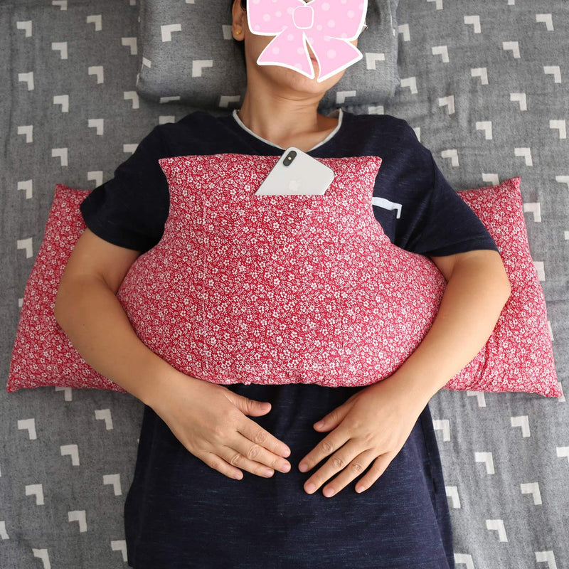 Mastectomy Pillow for Breast Cancer Surgery Lumpectomy Reconstruction Chest Healing Protector Post-Surgery Recovery Support Patient Care (Tiny Flower) Tiny Flower - NewNest Australia
