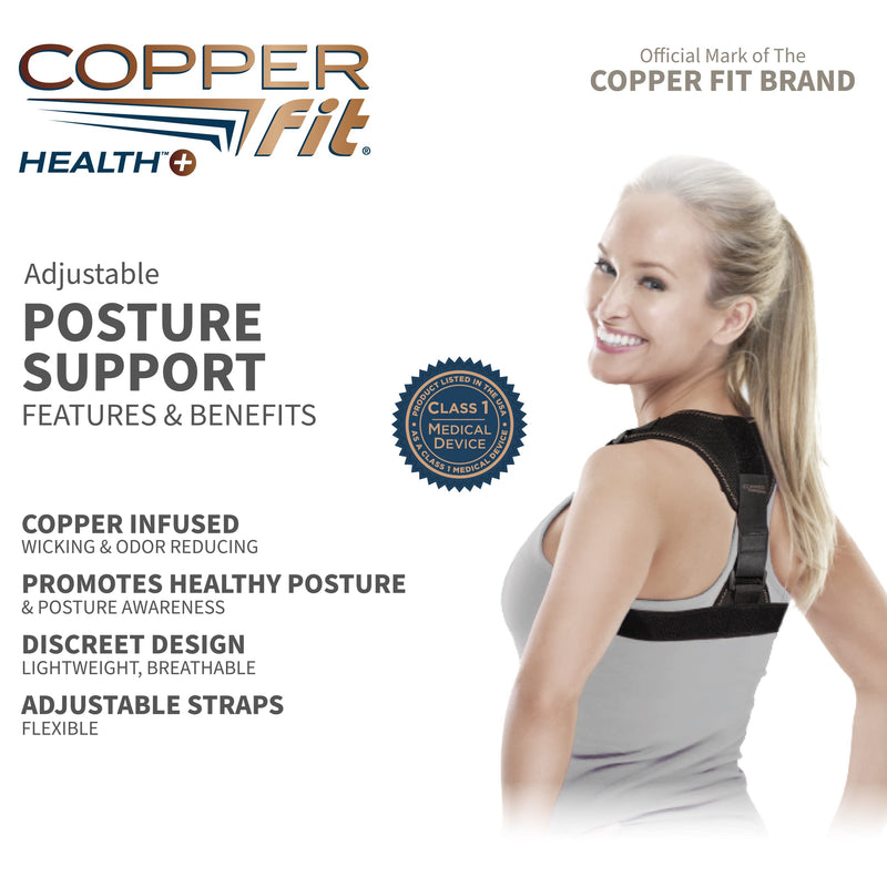 Copper Fit Health Unisex Posture Support, Adjustable - NewNest Australia