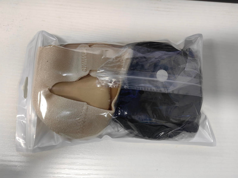 Heel spur insoles, 2 pairs of gel heel protectors, heel pads, heel spur bandage, heel protection, silicone heel protector, suitable for heel analgesia, stress relief (black colour). - NewNest Australia