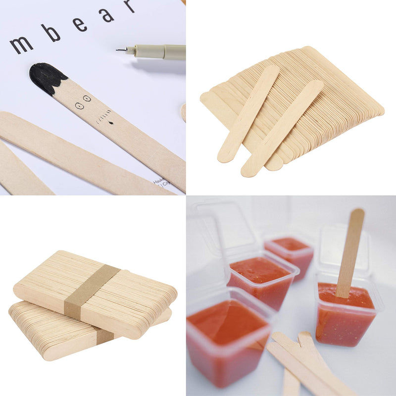 Mr. Pen- Craft Sticks, Jumbo Popsicle Sticks, 100 Pack, 5.75 inch, Large Popsicle Sticks, Large Craft Sticks, Large Waxing Sticks, Wood Sticks for Waxing, Jumbo Popsicle Sticks for Crafts - NewNest Australia
