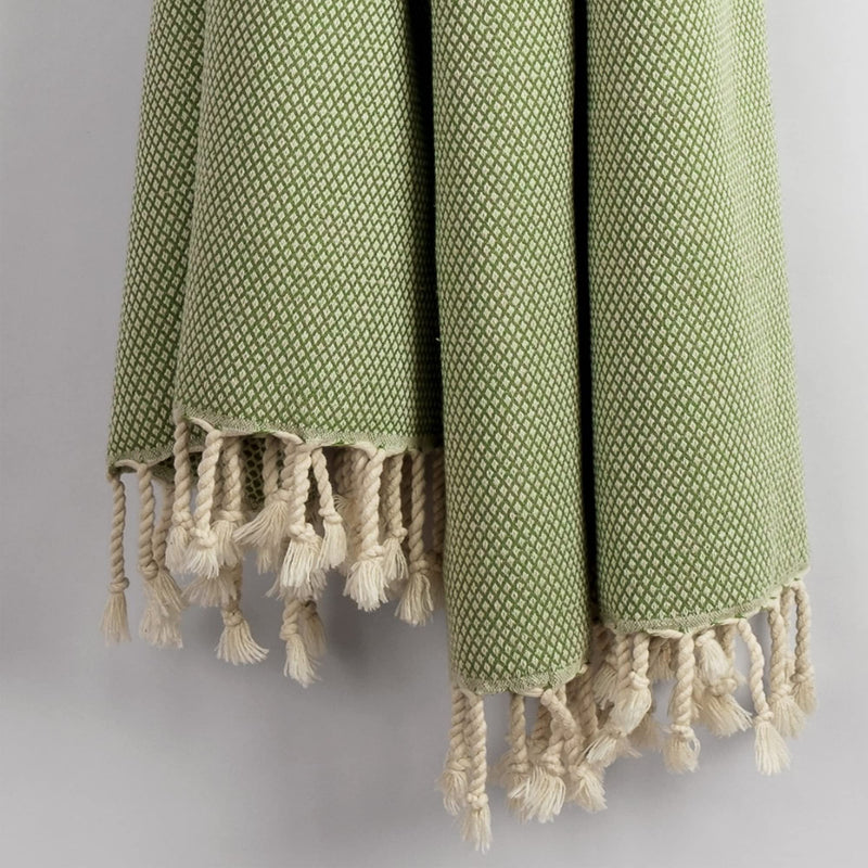 Beach Towels (35 inc x 69 inc, Green Atani; Turkish Beach Towel, Quick Dry Sand Free Lightweight Large Oversized Beach Turkish Towels 100% Cotton Light Beach Travel Towels 35 inc x 69 inc - NewNest Australia