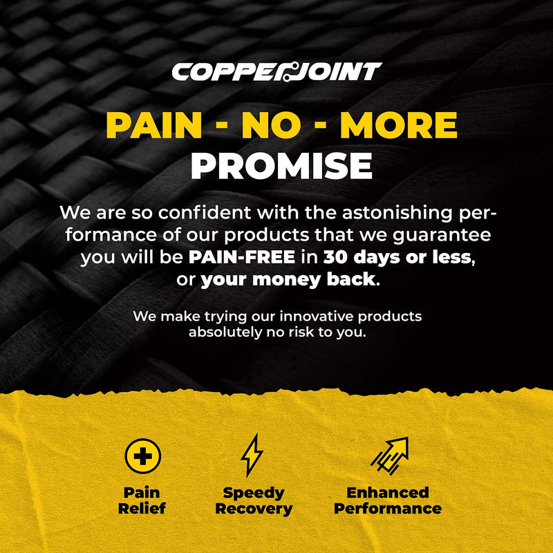CopperJoint Compression Calf Sleeve – Copper-Infused High-Performance Design, Promotes Proper Blood Flow, Offers Superior Compression and Support for All Lifestyles - Pair Small - NewNest Australia