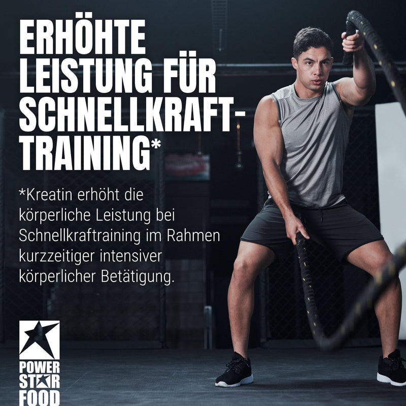 Creatine Pure ‚ 500 G ‚ Purest Monohydrate Powder ‚ Creapure Highest Quality Level, Strongest Muscle Booster ‚ More Maximum Power, Endurance & Increased Muscle Growth ‚ Vegan ‚ Made In Germany - NewNest Australia