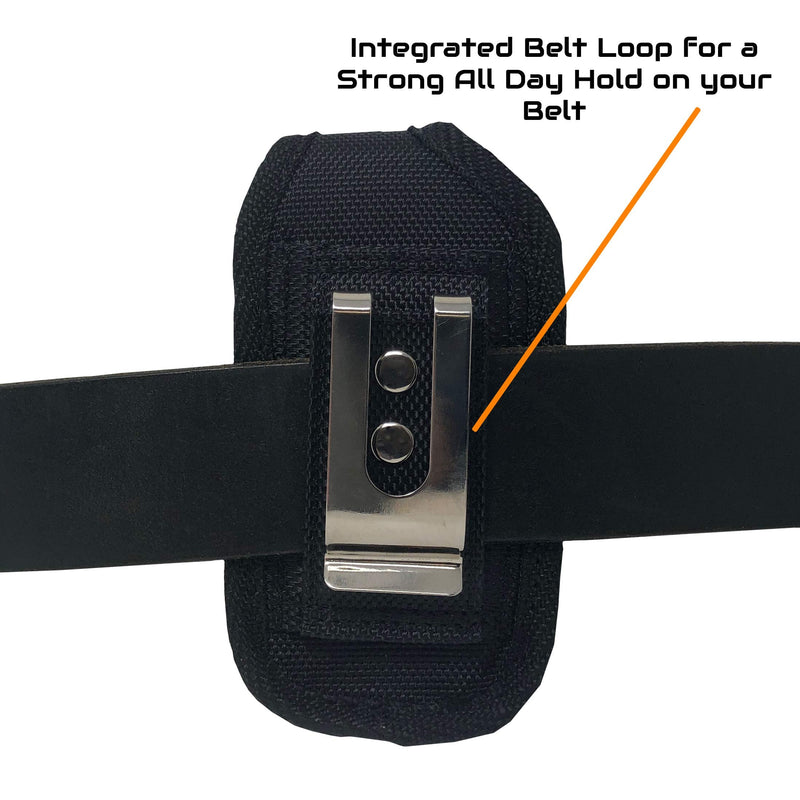 AGOZ Rugged Insulin Pump Belt Case, CGM Device, Glucose Meter, Inhaler Case, Belt Clip Pouch with Belt Loops, Vertical Protective Cover Insulin Pump Holder - NewNest Australia