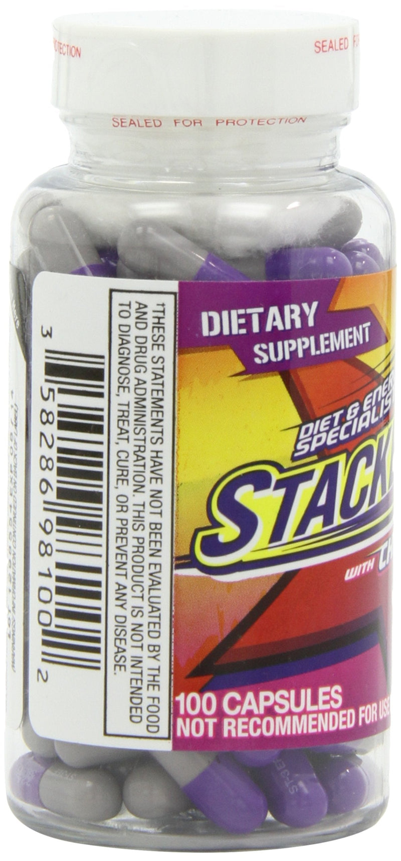 Stacker 3 Metabolizing Fat Burner with Chitosan, Capsules, 100Count Bottle - NewNest Australia