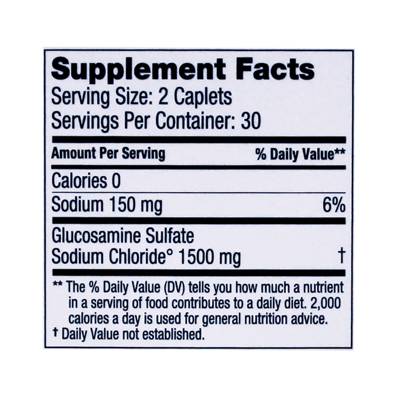 Dona Crystalline Glucosamine Sulfate, 750 Mg, 60 Count - NewNest Australia