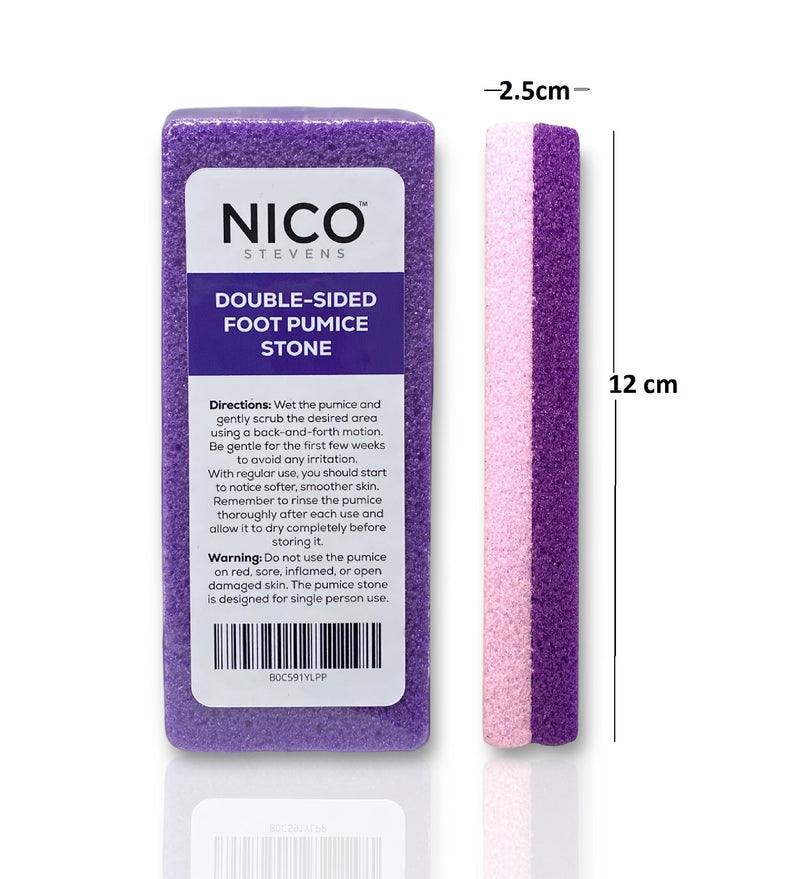 Pumice Stone for Feet Hard Dry Cracked Heel Feet Callus Scrub Remover Foot Scrub Pedicure Ideal for Dry Skin On Feet Purple 1 count (Pack of 1) - NewNest Australia