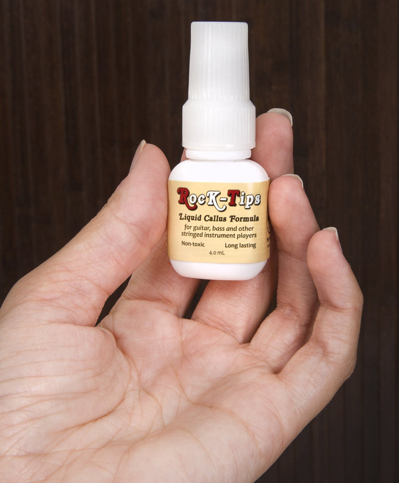 Rock-Tips – Liquid Callus Formula – For Guitar, Bass, and Other Stringed Instruments – 4.0 mL - NewNest Australia