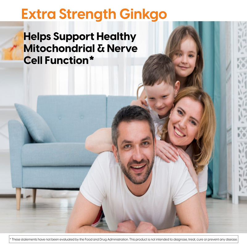 Doctor's Best Extra Strength Ginkgo, Non-GMO, Vegan, Gluten Free, Soy Free, Promotes Mental Function and Memory, 120 mg, 360 Count (Pack of 1) - NewNest Australia