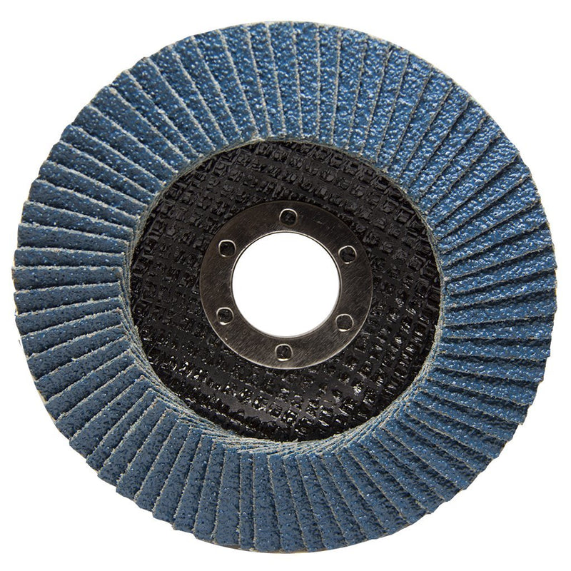 4.5" x 7/8" Premium Zirconia Flap Disc Grinding Wheel 40 Grit Type 29-10 Pack - NewNest Australia