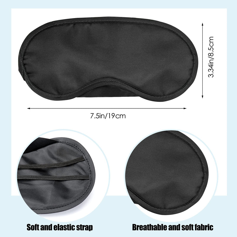 Dreamtop 15 Pack Multicolor Eye Shade Cover Eye Mask Sleeping Blindfold with Nose Pad Colour Blindfold Travel Eye Blinder Sleeping Eye Cover for Travel Sleep Women Men Kids, 15 Colors - NewNest Australia