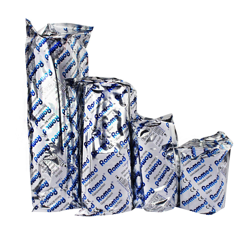 Romed plaster bandages 7.5 cm x 3 m / 6 rolls = 18 meters - NewNest Australia