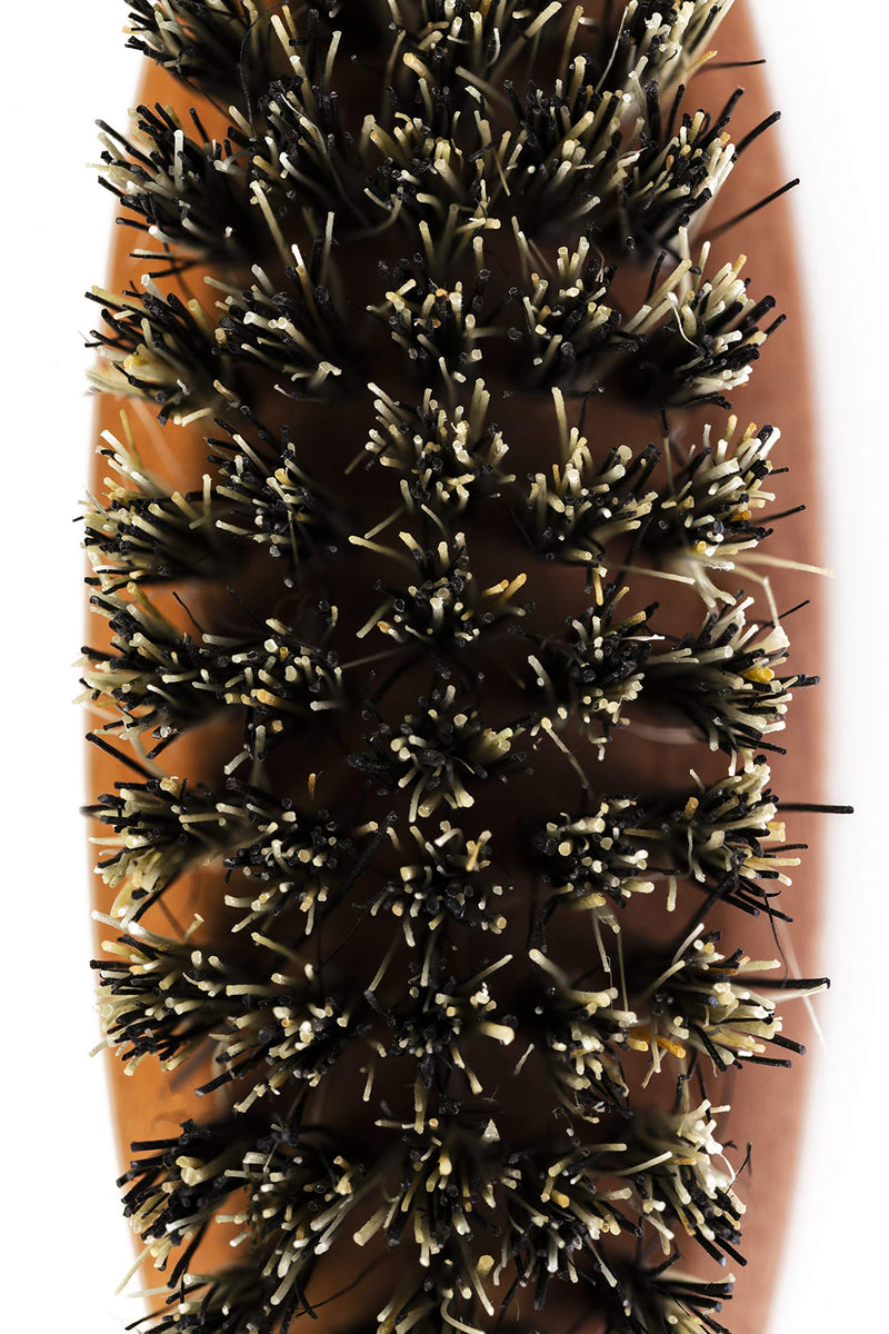 REMOS beard brush with vegan plant fiber made from local, fine pear wood - NewNest Australia