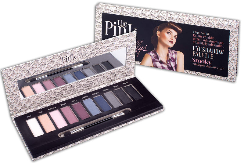 Pink Ellys Eyeshaddow Palette (SMOKEY) - NewNest Australia