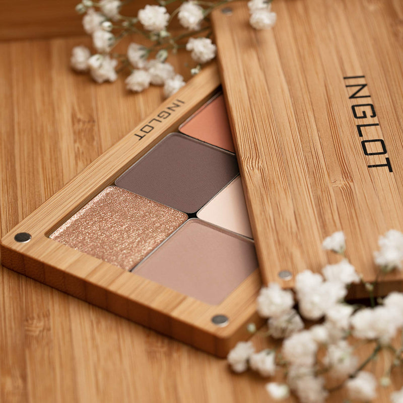 Inglot Freedom System Flexi Eco Palette made from natural bamboo - NewNest Australia