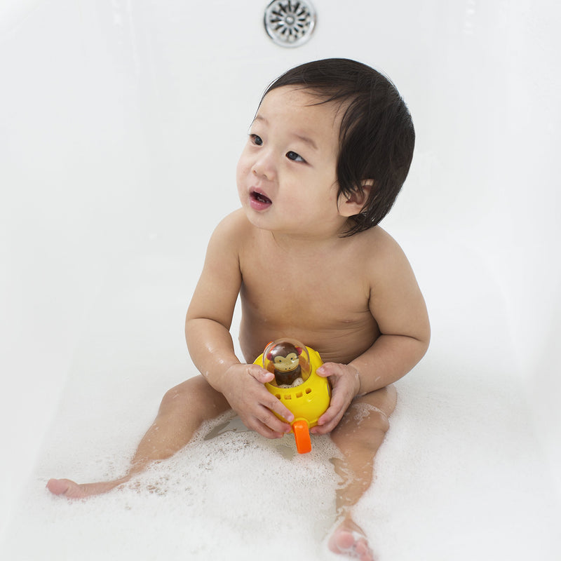 NewNest Australia - Skip Hop Bath Toys: Pull & Go Submarine Monkey 