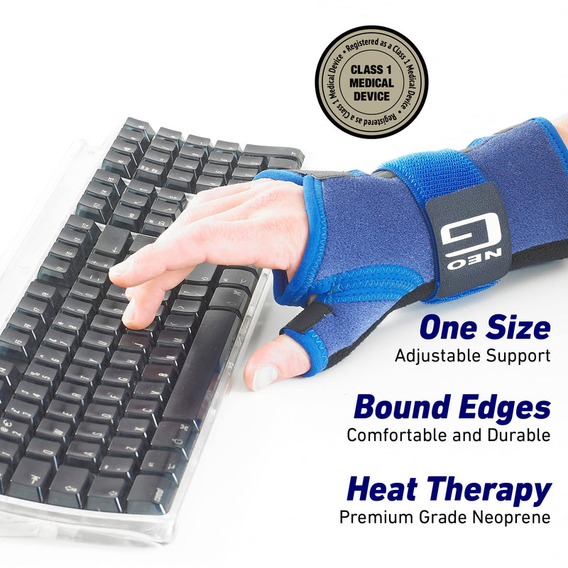 Neo-G Wrist and Thumb Support Stabilized – Carpal Tunnel Wrist Splint – Wrist Support for Arthritis, Tendonitis, Joint Pain - Wrist Brace Adjustable Compression Hand Support Right Hand - NewNest Australia