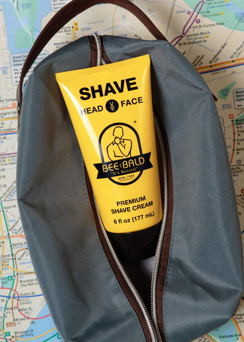 Bee Bald SHAVE Premium Shaving Cream becomes light and smooth for a shave that is incredibly smooth and fast. Our shaving cream contains healing ingredients to cool and refresh. - NewNest Australia