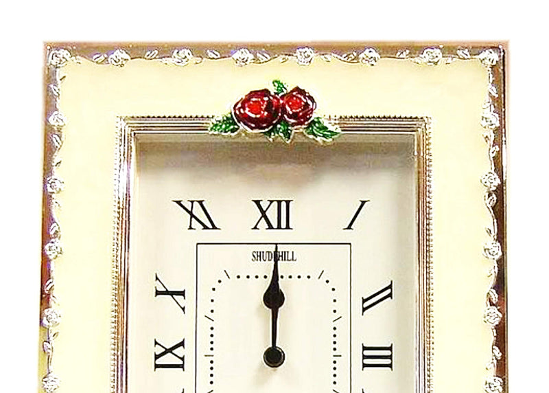 NewNest Australia - Happy 40th Ruby Wedding Anniversary Quartz Table Clock Gift Present 40th Anniversary 