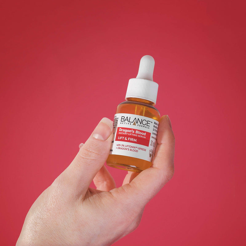 Balance Active Formula Dragon's Blood Instant Lifting Serum (30 ml) - Lightweight & Non-Greasy Serum for Firmer Looking Skin and Reducing the Appearance of Wrinkles - NewNest Australia