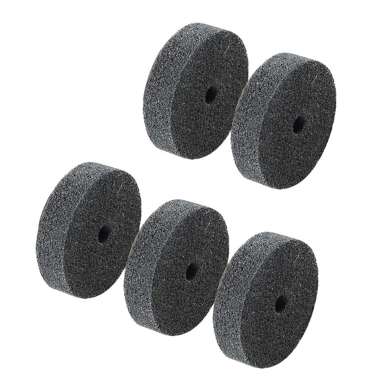 Luo ke 5 Pcs Quick Changed Fiber Buffing Wheel 3 Inches Replacement Fiber Polishing Wheel for Bench Buffer/Bench Grinder,Buffing Wheel Hole 3/8 inch - NewNest Australia