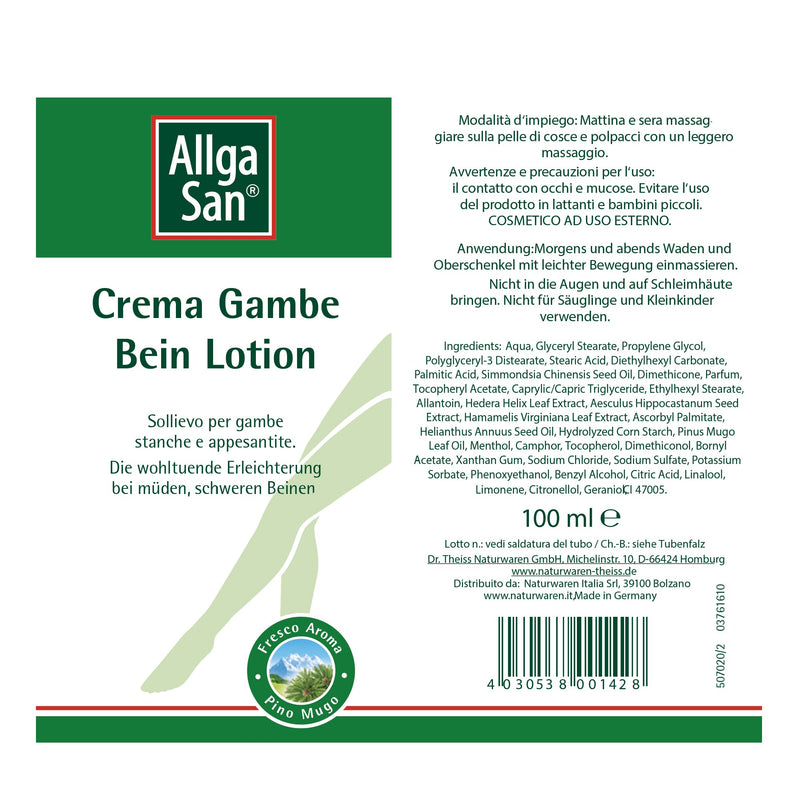 Allgäuer Latschenkiefer leg lotion, 100 ml - NewNest Australia