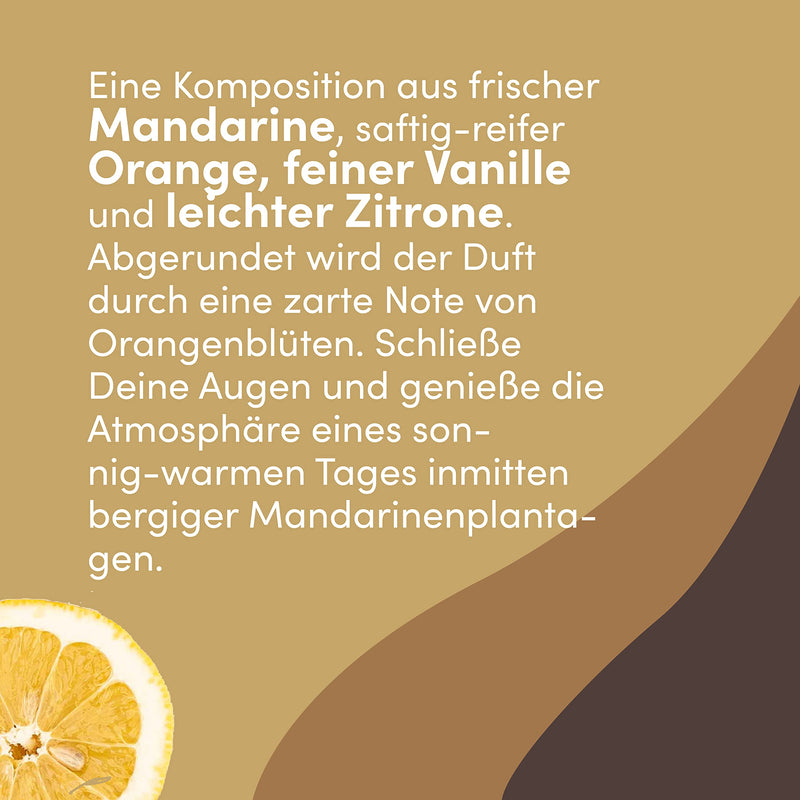 Monodor Caprice Fragrance Room Fragrance Sunny Made In Italy Long-Lasting 200 Ml Sustainable Room Fragrance Vanilla, Orange, Mandarin For Sunny, Warm Hearty Indoor Climate - NewNest Australia