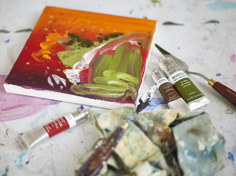 Winsor & Newton 1437644 Winton Oil Color Paint, 200-ml Tube, Titanium White - NewNest Australia