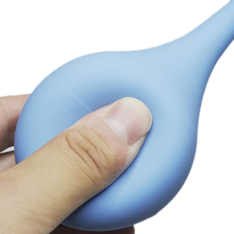 (90ml) Rubber Suction Ear Syringe, Hand Bulb Syringe Ear Washing Squeeze Bulb-Blue Blue - NewNest Australia