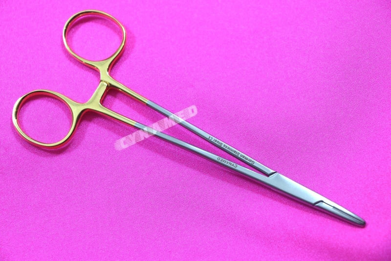 German Stainless Delicate Tc Mayo Hegar Needle Holder Driver 6 inch with Tungsten Carbide Inserts - NewNest Australia