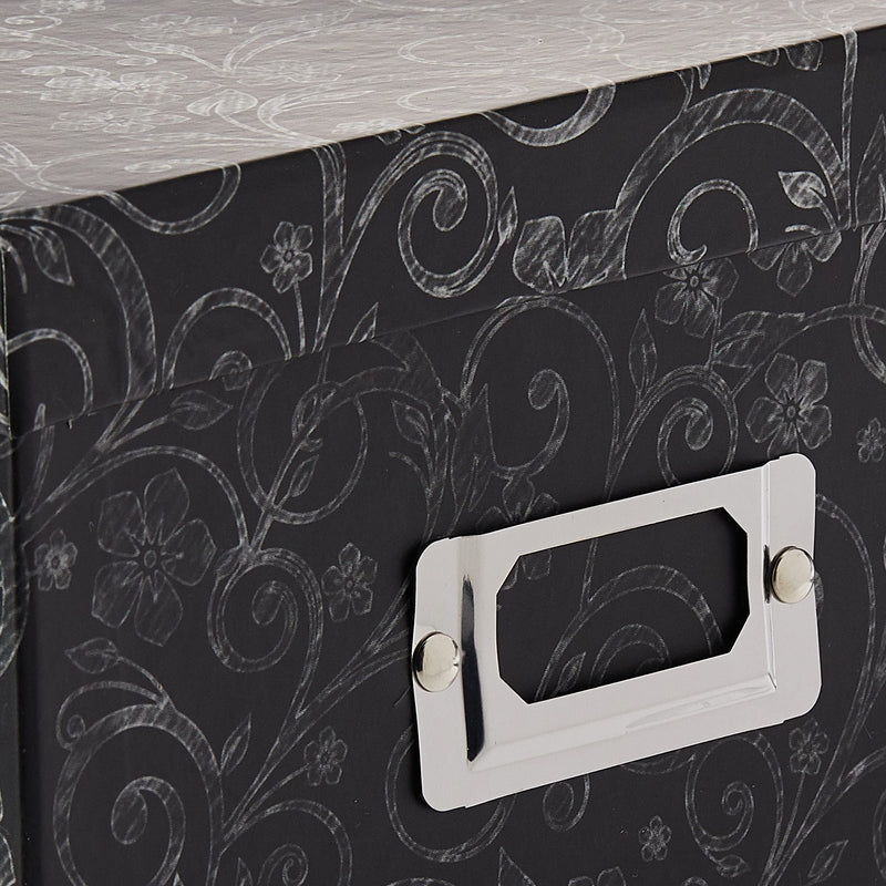 Pioneer Photo Albums Photo Storage Box, Chalkboard, Chalkboad Floral Design - NewNest Australia