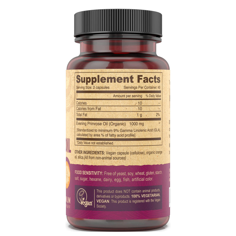 Deva Vegan Evening Primrose Oil 90 Vcap - NewNest Australia