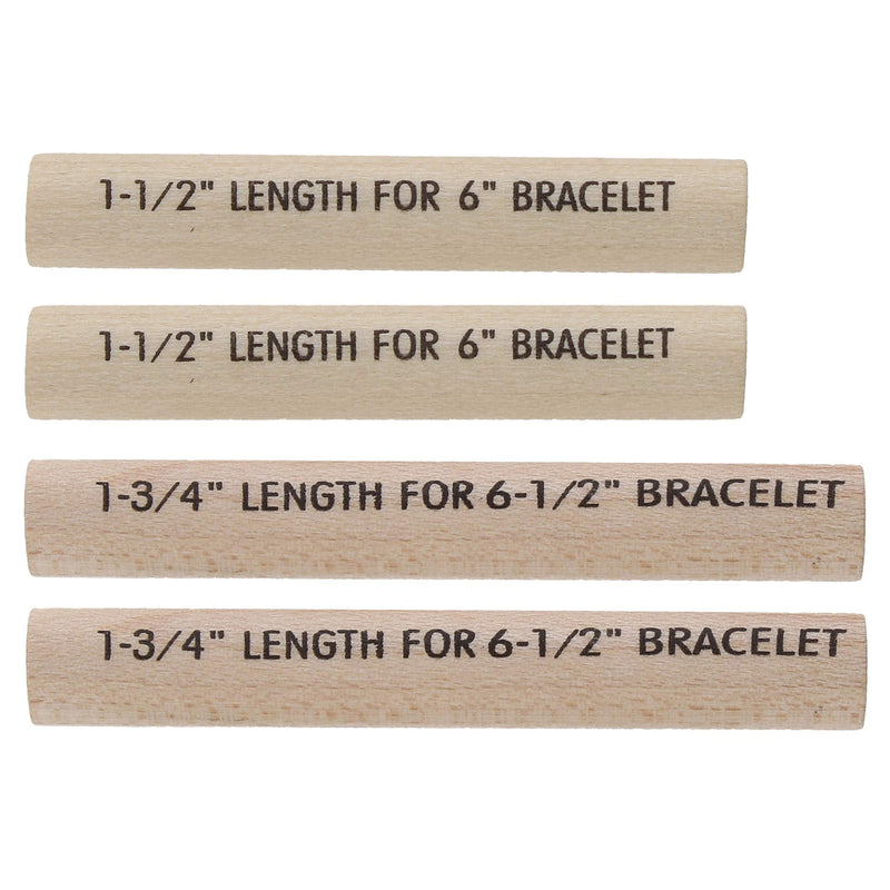 The Beadsmith Endless Loom Rod Set Accessory Pack by Deb Moffatt Hall, for 6 and 6.5" Bracelet, for Making Jewelry and Beading Bracelets - NewNest Australia