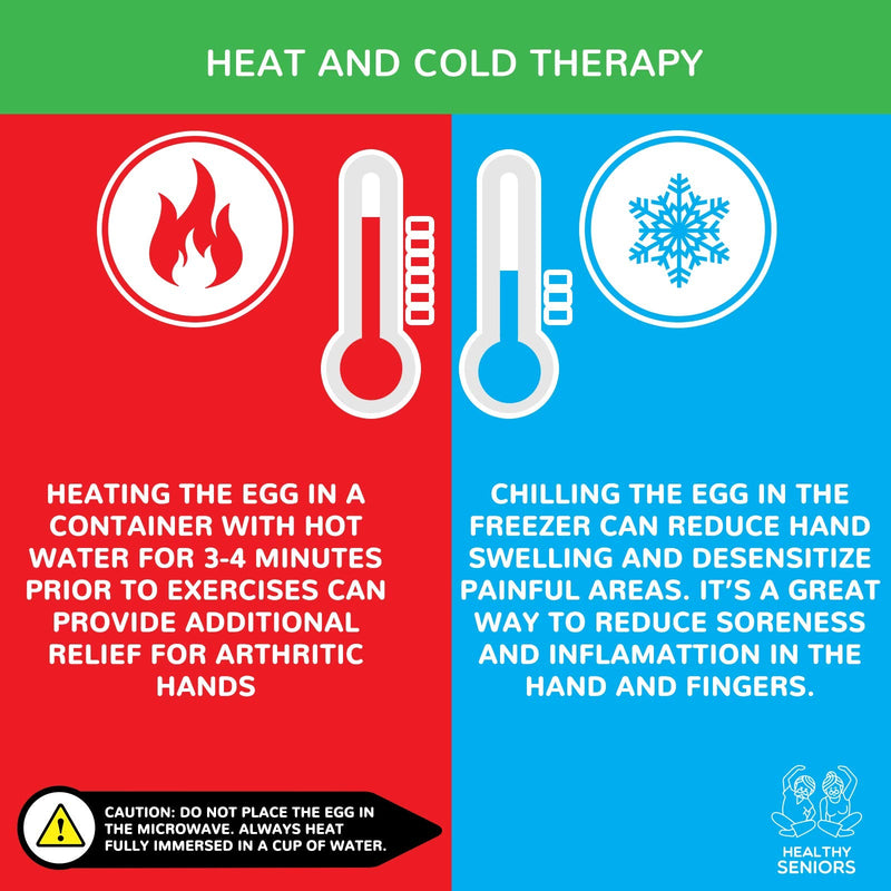 Healthy Seniors Squeeze Balls for Hand Therapy - Perfect for Rheumatoid Arthritis - NewNest Australia